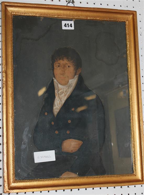Framed portrait